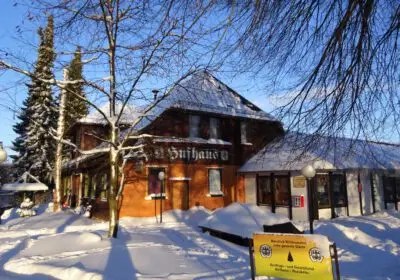 Hotel / Restaurant Hufhaus im Winter